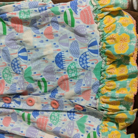 Long sleeve Matilda Jane dress. Multi color - Picture 3 of 3